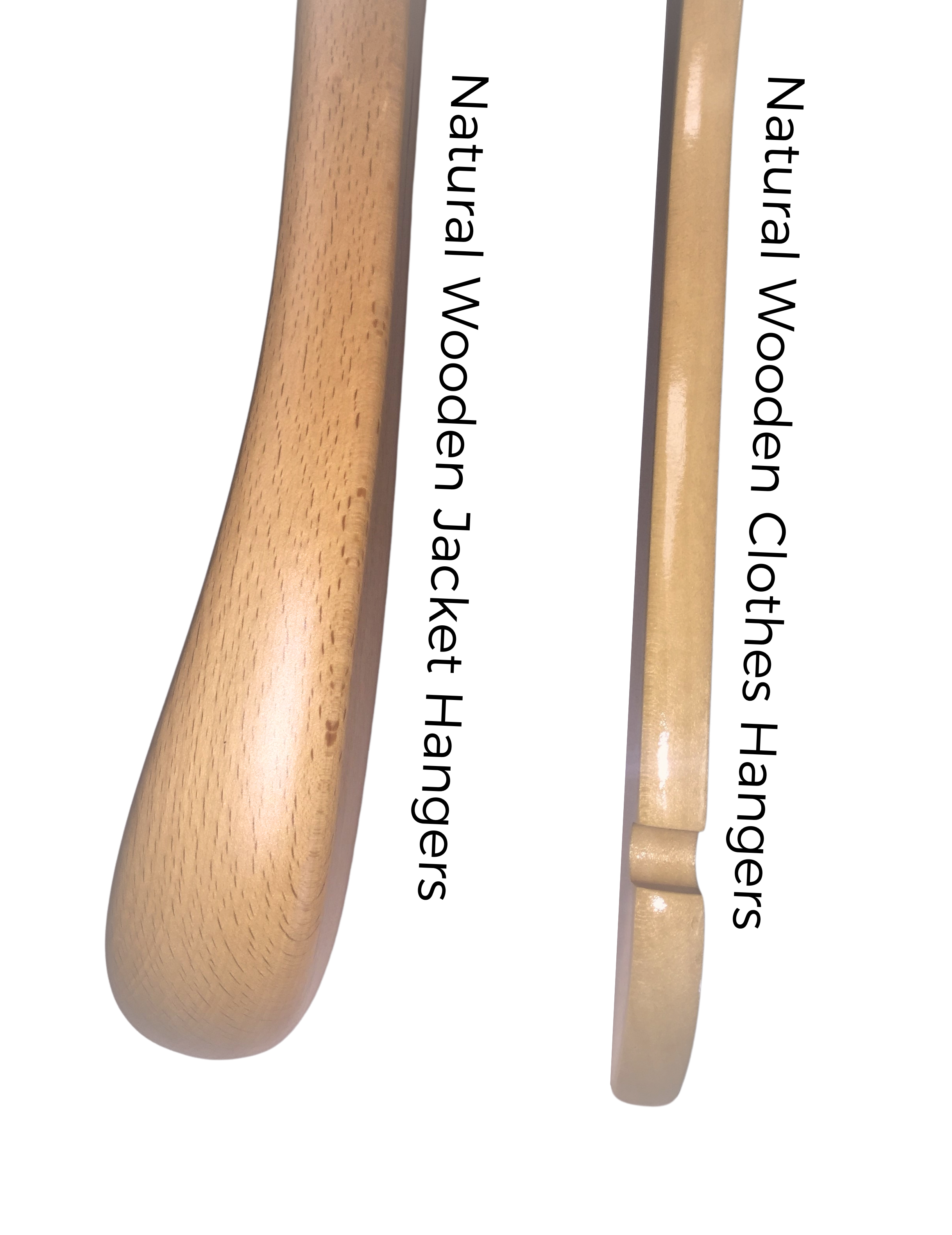 Natural Wooden Jacket Hangers