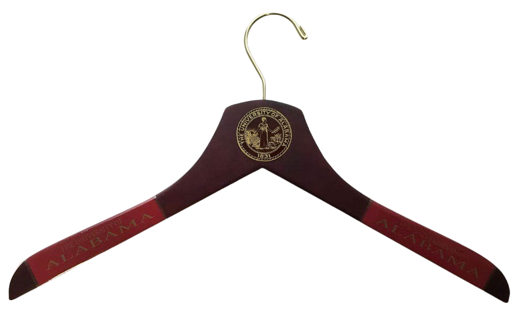The University of Alabama Wooden Dress Shirt Hangers