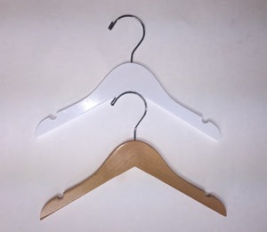 Baby Natural Wooden Clothes Hangers