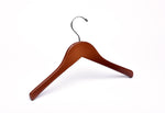 Load image into Gallery viewer, Children&#39;s Light Walnut Top &amp; Bottom Wooden Hangers Mixed Pack
