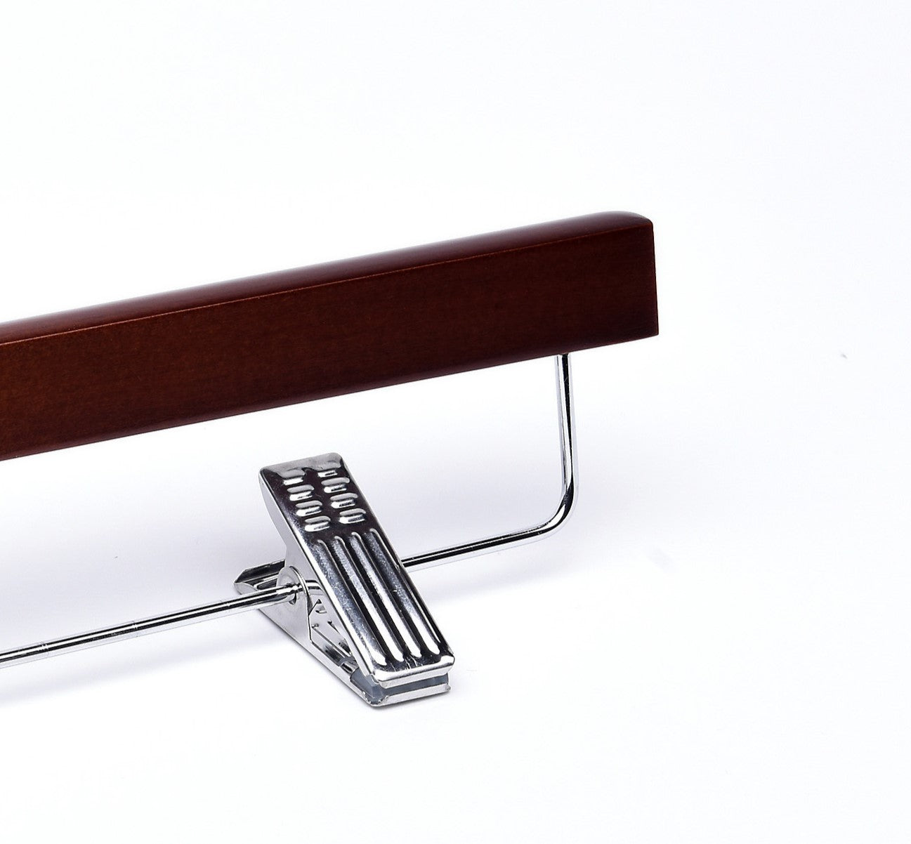 Baby Dark Walnut Top & Bottom Wooden Hangers Mixed Pack