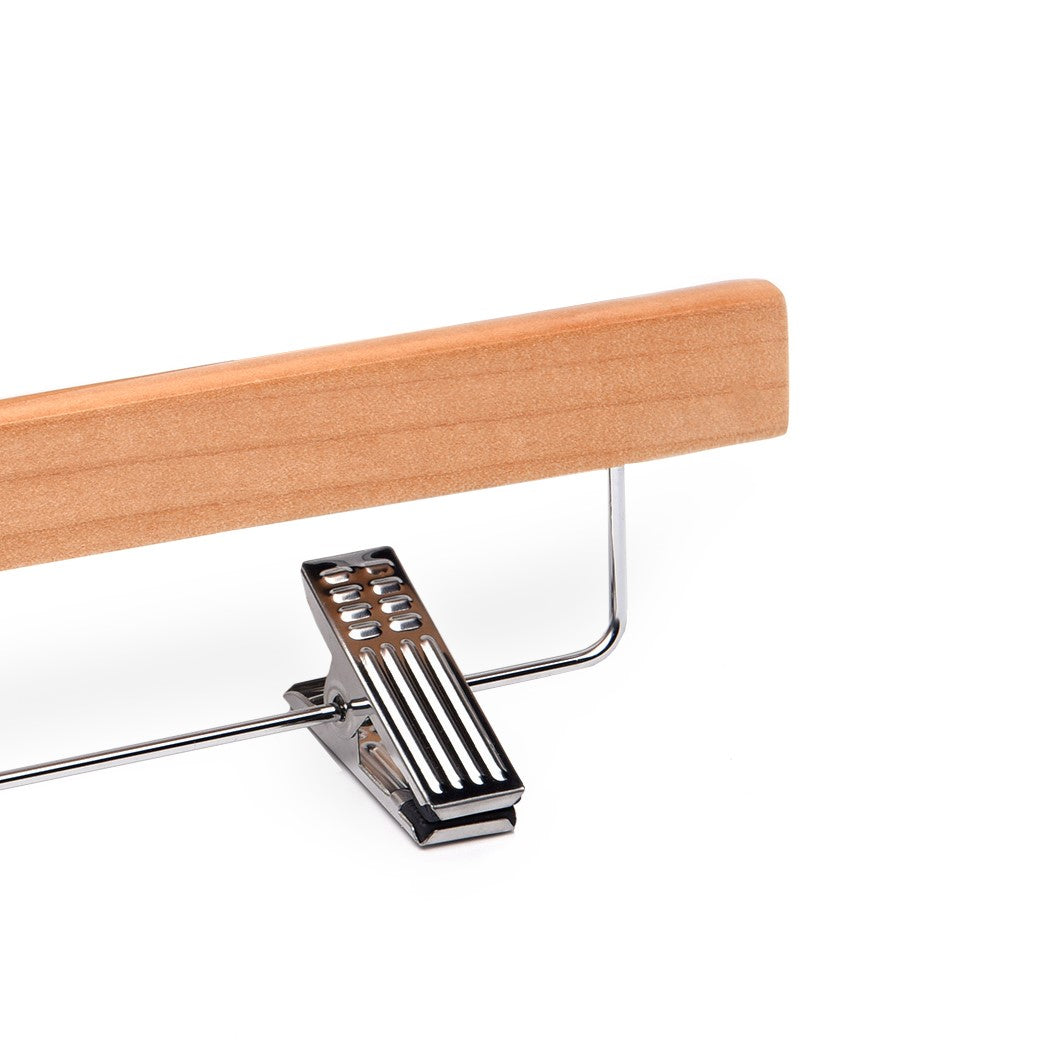 Baby Natural Top & Bottom Wooden Hangers Mixed Pack