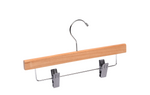 Load image into Gallery viewer, Baby Natural Top &amp; Bottom Wooden Hangers Mixed Pack
