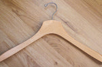 Load image into Gallery viewer, Natural Wooden Jacket Hangers
