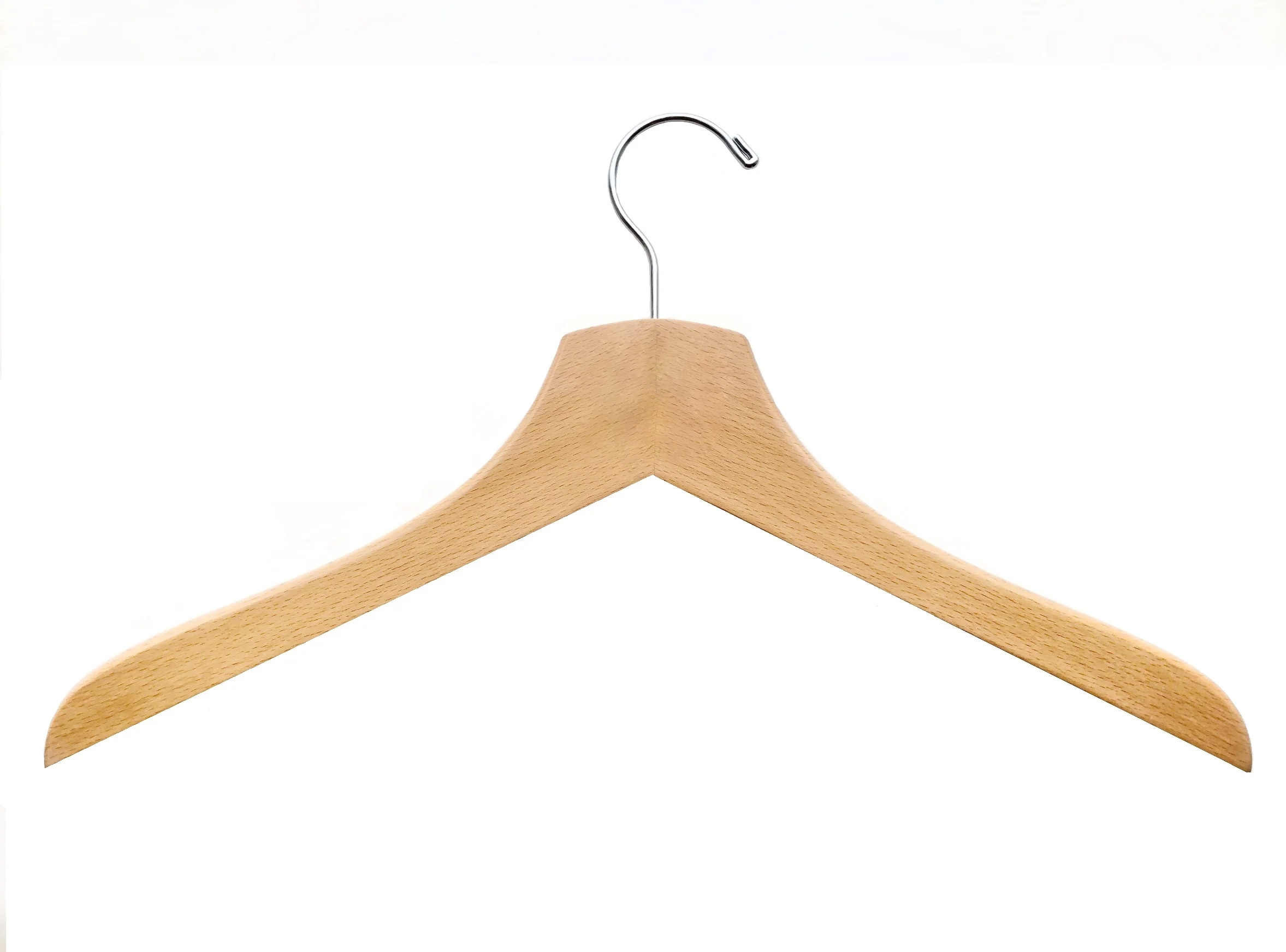 Natural Wooden Dress Shirt Hangers
