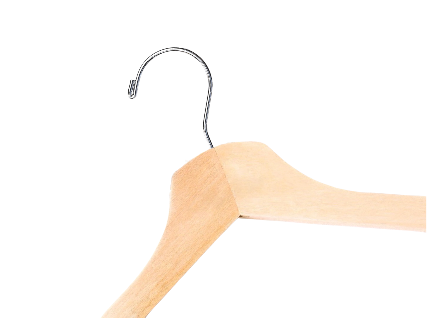 Natural Wooden Dress Shirt Hangers