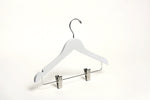 Load image into Gallery viewer, Children&#39;s White Wooden Combination Hangers
