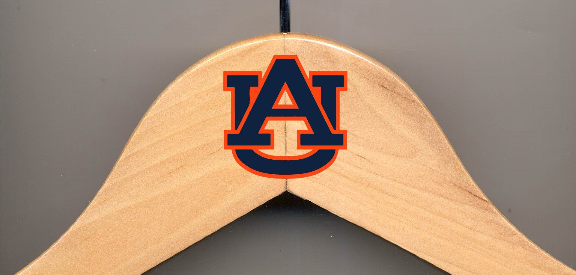 Auburn Tigers Baby Natural Wooden Hangers