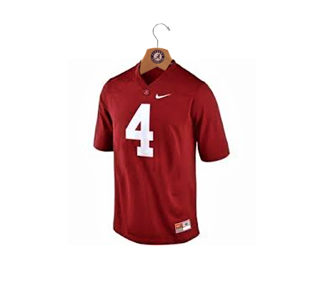 Alabama Crimson Tide Natural Wooden Dress Shirt Hangers
