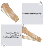 Load image into Gallery viewer, Anti-Slip Strips for Wooden Hangers
