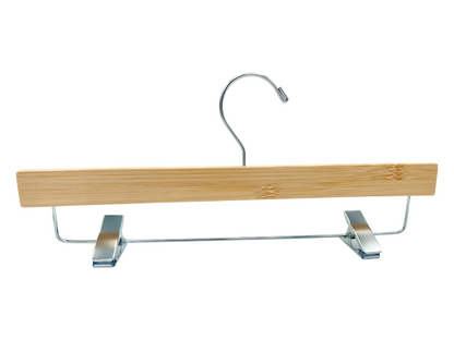 Natural Slim Wooden Bottom Hangers