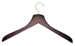Load image into Gallery viewer, Dark Walnut Wooden Dress Shirt Hangers
