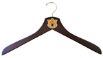 Load image into Gallery viewer, Auburn Tigers Dark Walnut Wooden Deluxe Shirt Hangers
