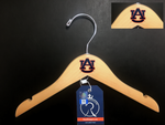 Load image into Gallery viewer, Auburn Tigers Baby Natural Wooden Hangers
