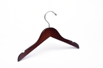 Load image into Gallery viewer, Baby Royal Heirloom Dark Walnut Wooden Clothes Hangers
