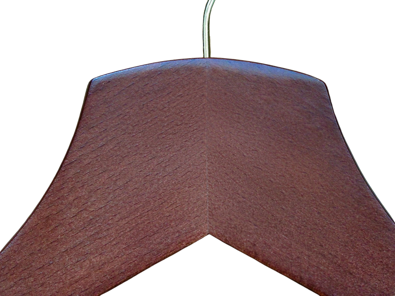 Dark Walnut Wooden Dress Shirt Hangers