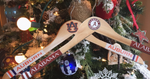 Load image into Gallery viewer, Alabama Crimson Tide Natural Wooden Hangers
