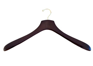 Dark Walnut Wooden Jacket Hangers