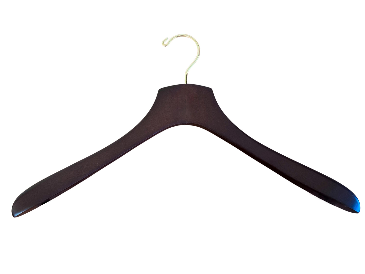 Dark Walnut Wooden Jacket Hangers