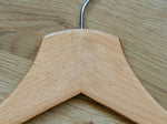 Load image into Gallery viewer, Natural Luxury Wooden Dress Shirt Hangers
