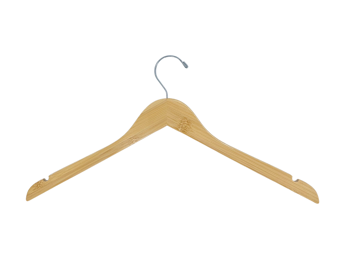 Natural Slim Wooden Clothes Hangers