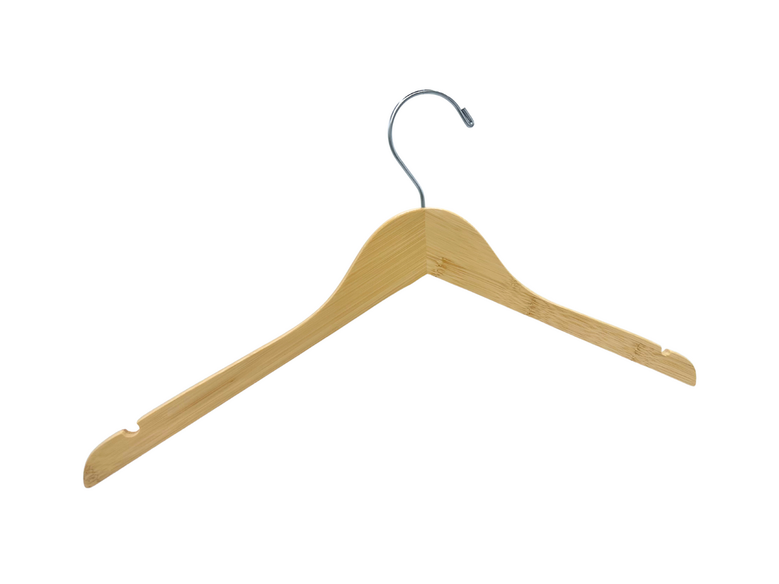 Natural Slim Wooden Clothes Hangers