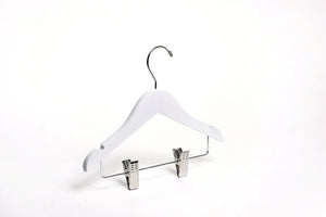 Baby White Wooden Combination Hangers