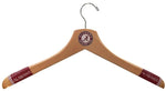 Load image into Gallery viewer, Alabama Crimson Tide Natural Wooden Deluxe Jacket Hangers
