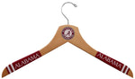 Load image into Gallery viewer, Alabama Crimson Tide Natural Wooden Deluxe Shirt Hangers
