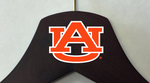 Load image into Gallery viewer, Auburn Tigers Dark Walnut Wooden Deluxe Shirt Hangers
