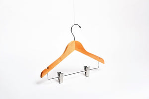Children's Natural Wooden Combination Hangers