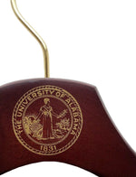 Load image into Gallery viewer, The University of Alabama Dark Walnut Wooden Deluxe Jacket Hangers
